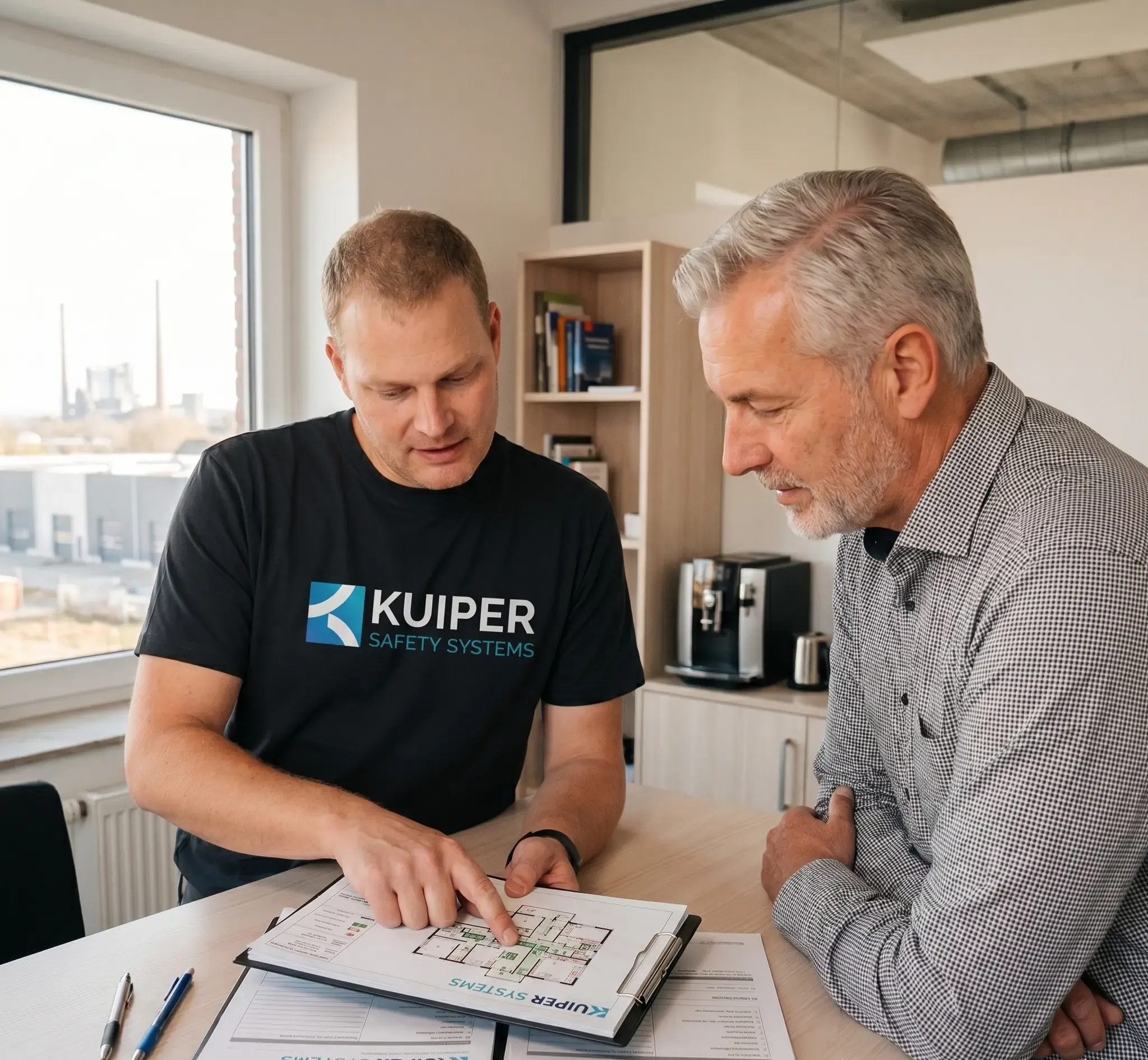 Björn Kuiper in Beratungs-Situation – Sicherheitsorganisation für komplexe Unternehmen